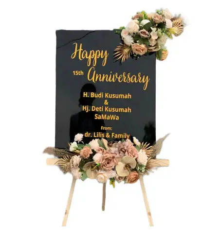 Papan Bunga Akrilik Wantilan